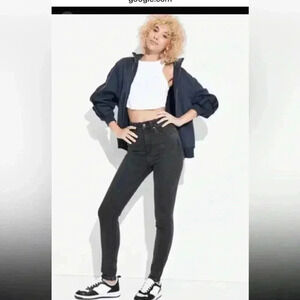 Wild Fable highest rise skinny black jeans. Size 10.